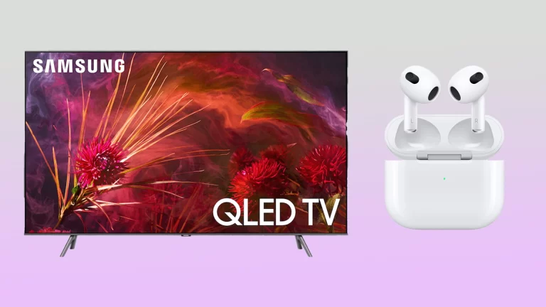 How to connect AirPods to Samsung TV